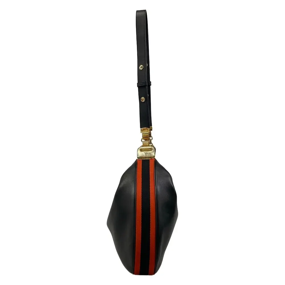 Gucci Attache Medium Shoulder Bag Shoulder Bag 702823 Black Orange
